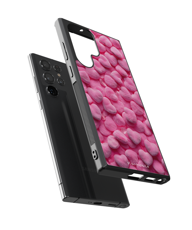 Husa Fluffy Hearts Samsung Impact Ultra