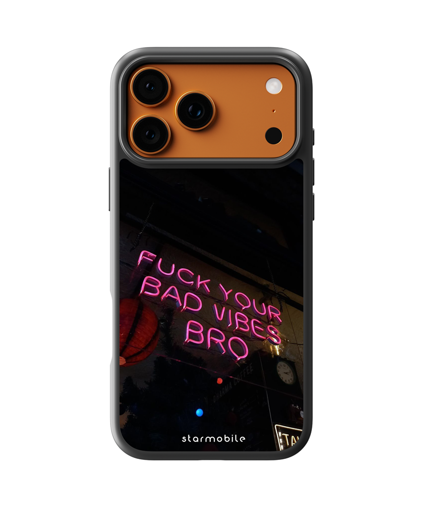 Husa F*ck your bad vibes Apple iPhone Impact Ultra
