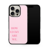Husa How Lucky Are We Apple iPhone Impact Ultra