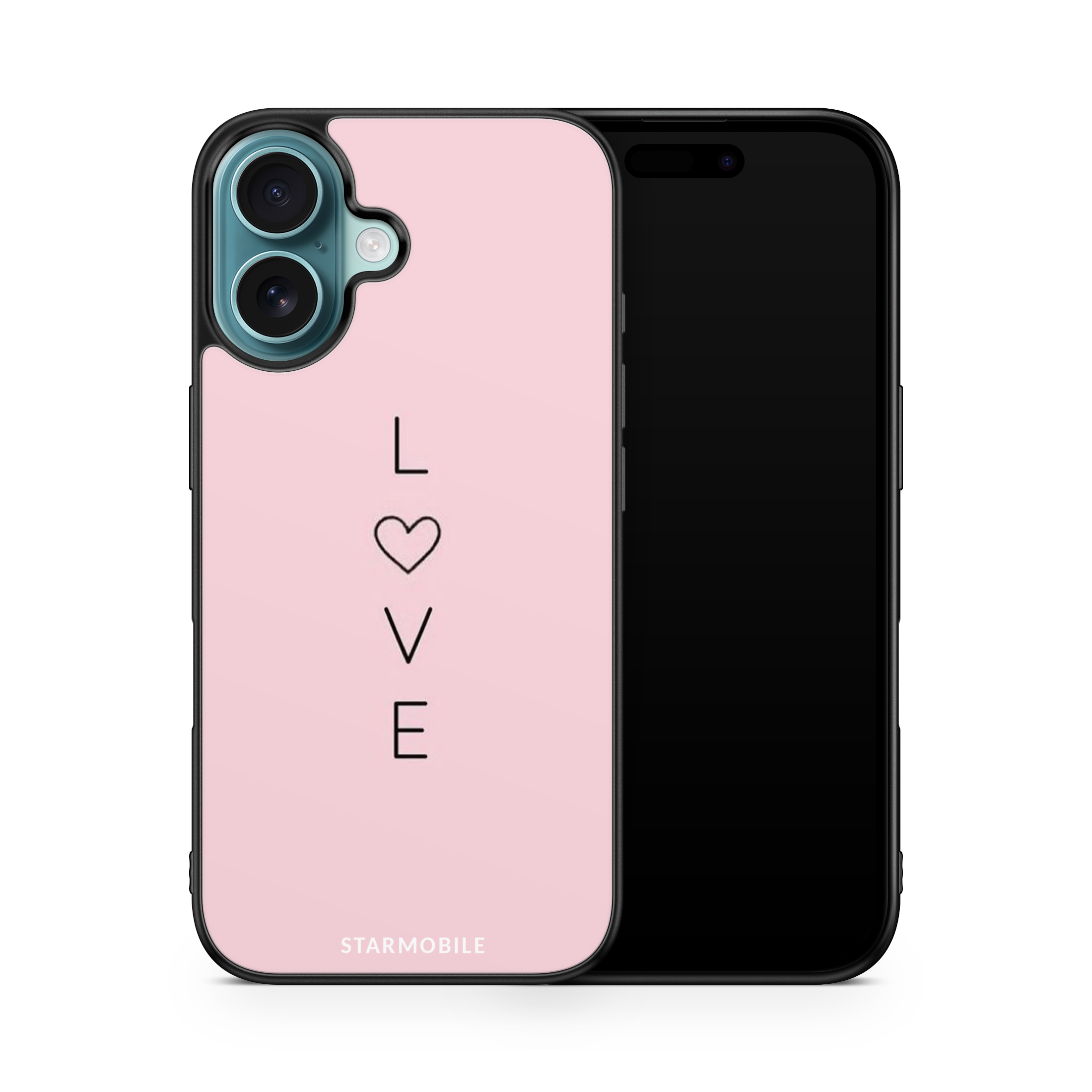 Husa Love Pink Apple iPhone Impact Ultra