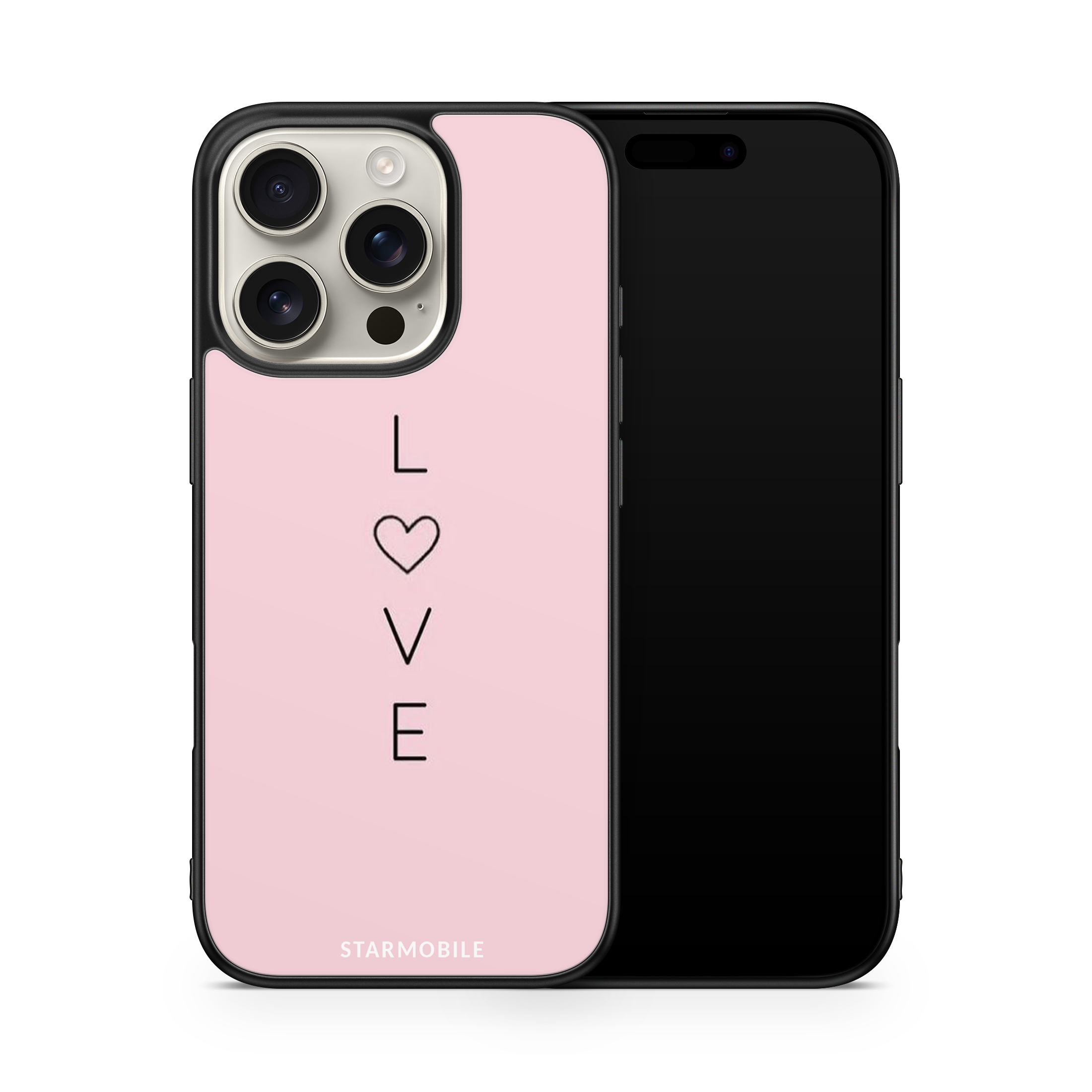 Husa Love Pink Apple iPhone Impact Ultra