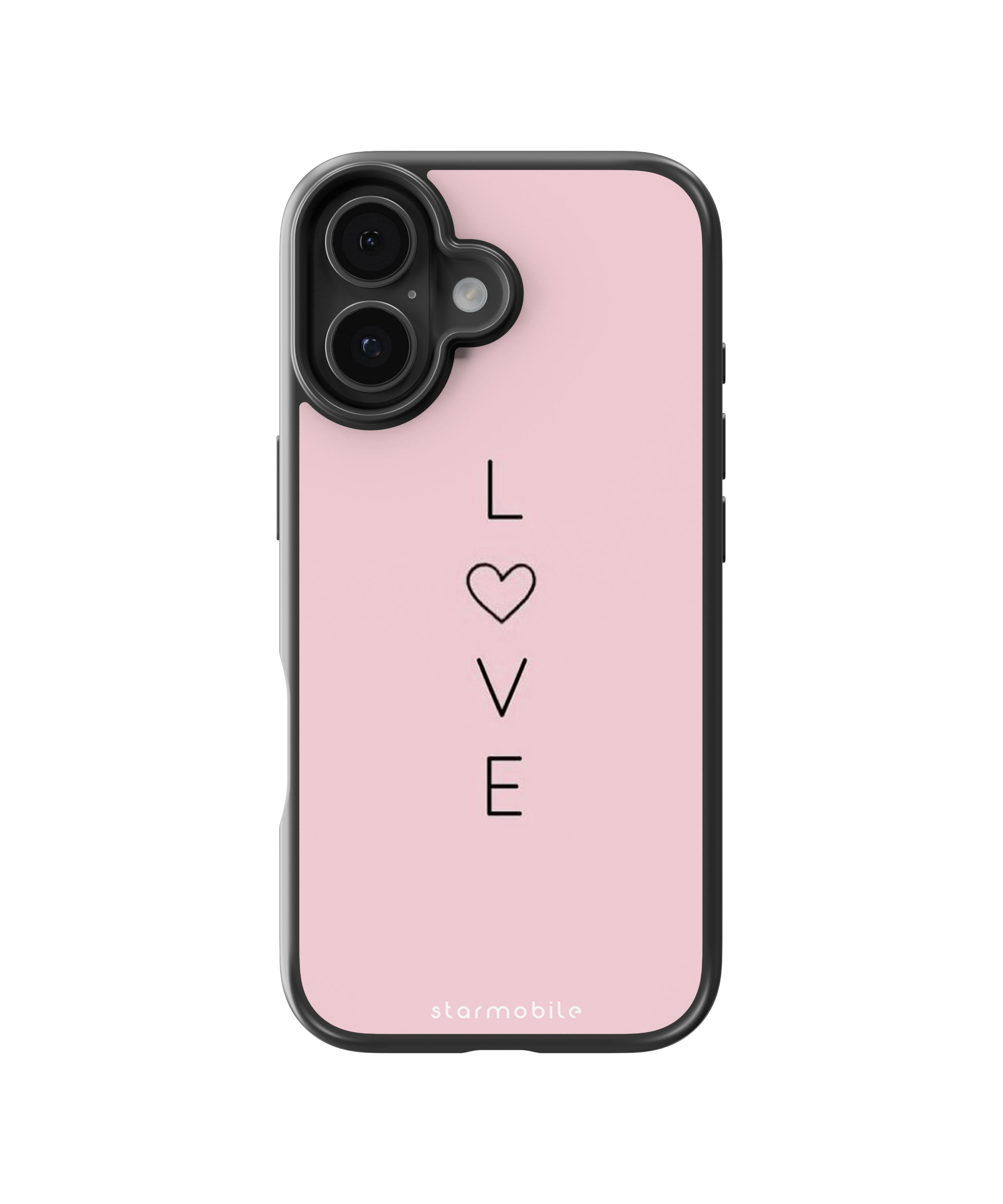 Husa Love Pink Apple iPhone Impact Ultra
