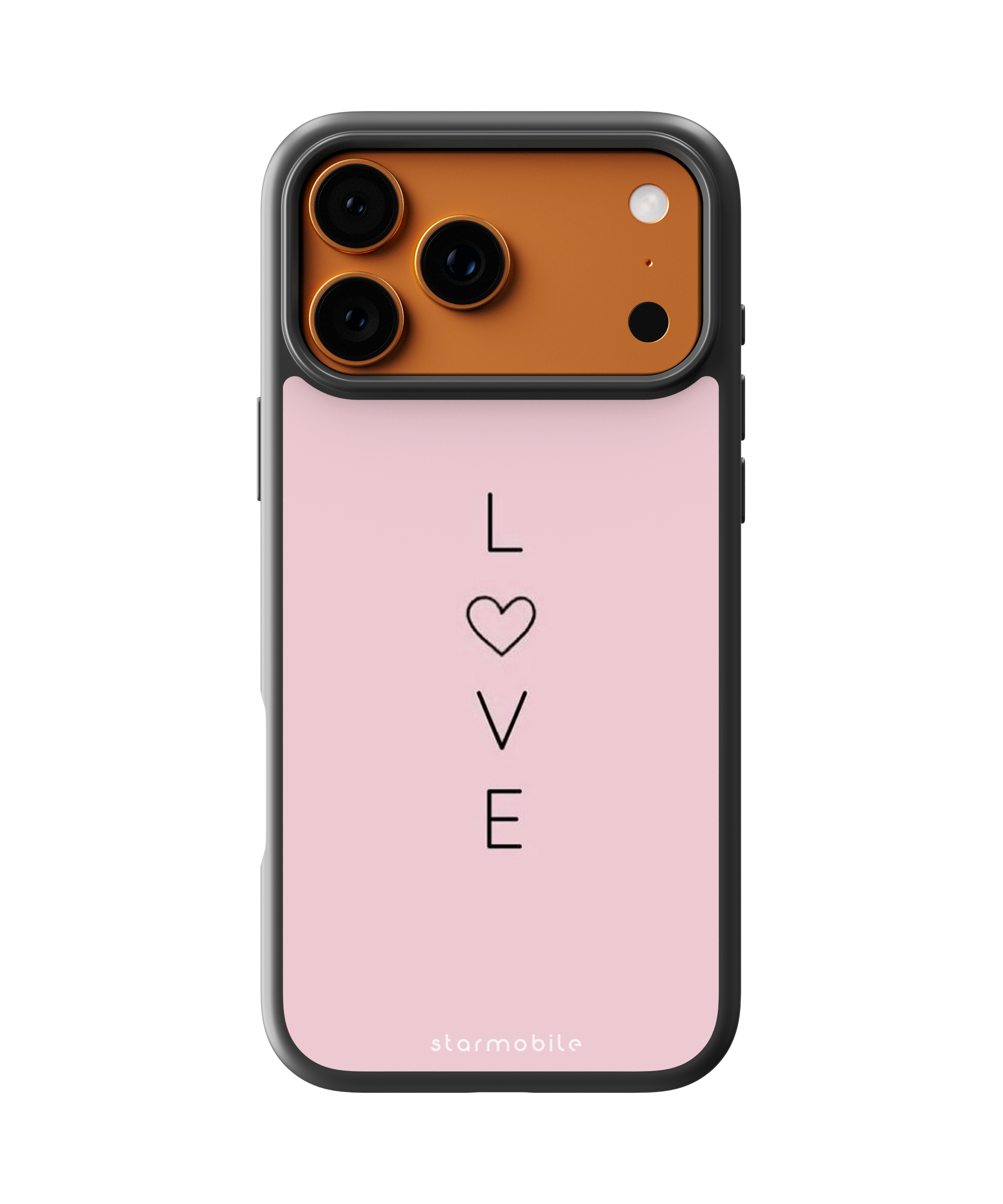 Husa Love Pink Apple iPhone Impact Ultra