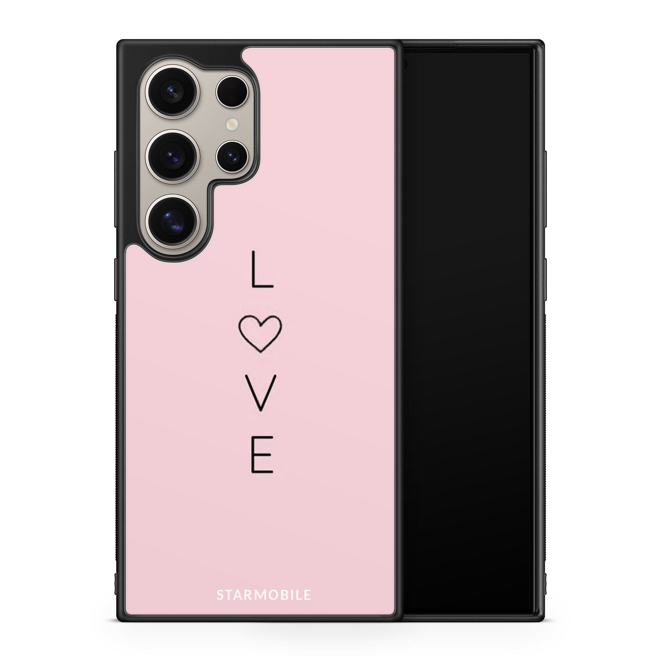 Husa Love Pink Angel Samsung Impact Ultra