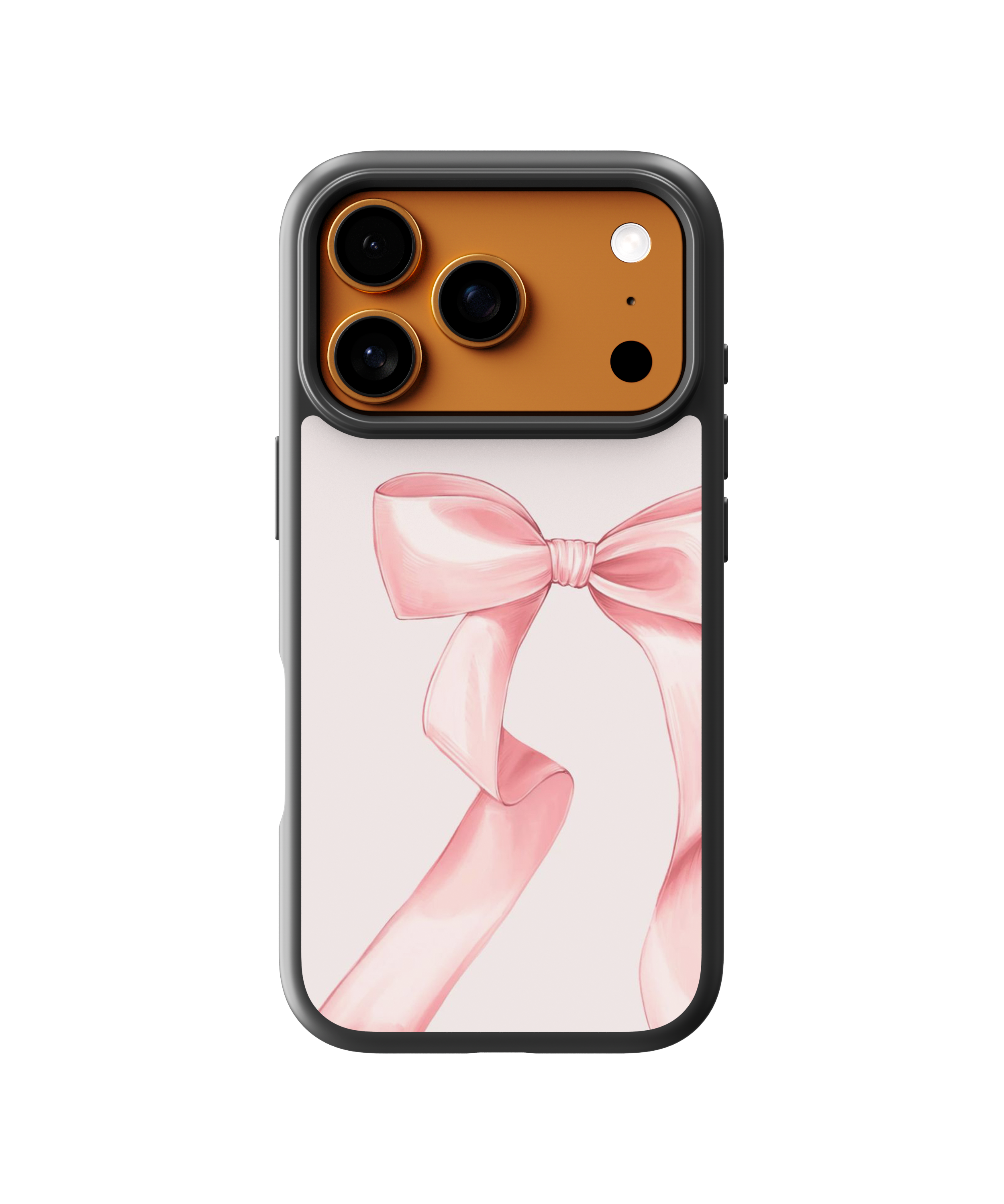 Husa Pink Bow Apple iPhone Impact Ultra