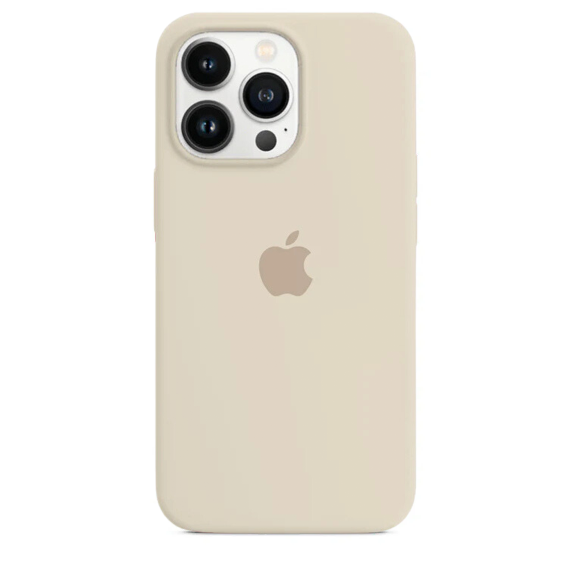 Husa Silicon iPhone Antique White