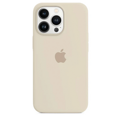 Husa Silicon iPhone Antique White