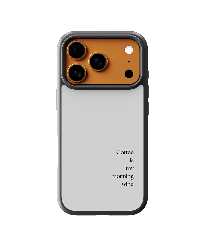 Husa Coffe is my morning wine Apple iPhone Impact Ultra