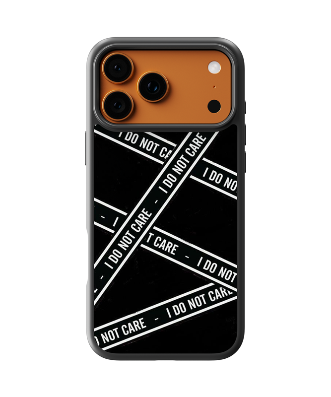 Husa i do not care Apple iPhone Impact Ultra
