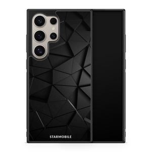 Husa Low Poly Black Samsung Impact Ultra