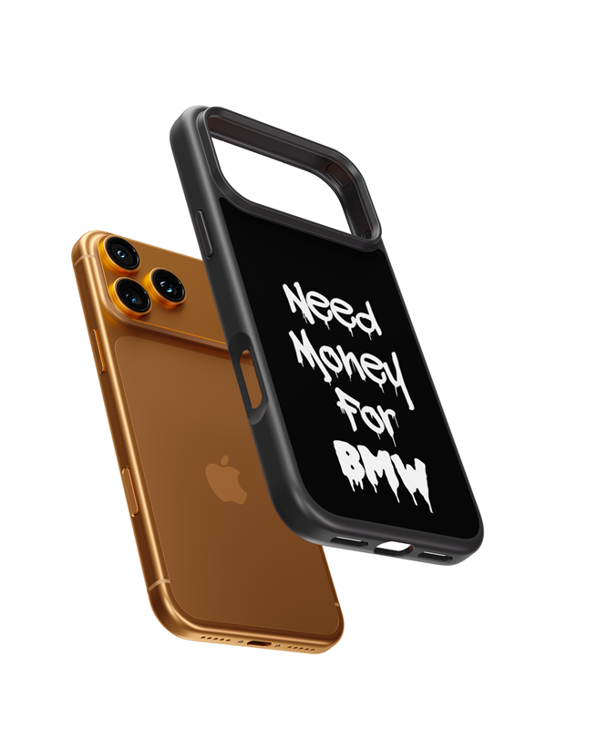 Husa Need Money For BMW Apple iPhone Impact Ultra