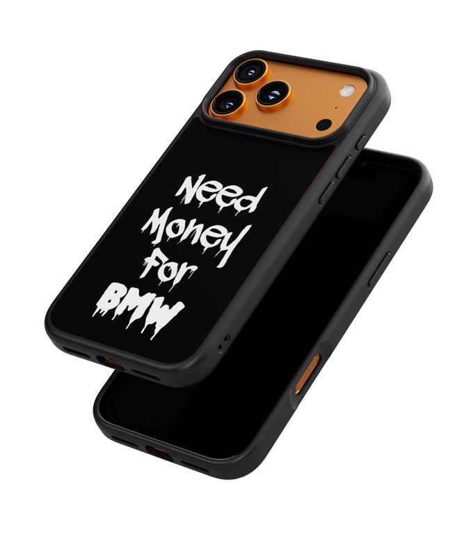 Husa Need Money For BMW Apple iPhone Impact Ultra