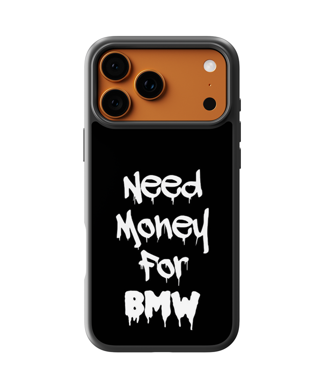 Husa Need Money For BMW Apple iPhone Impact Ultra