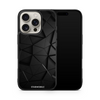 Husa Low Poly Black Apple iPhone Impact Ultra