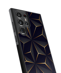 Husa Low Poly Gold Samsung Impact Ultra