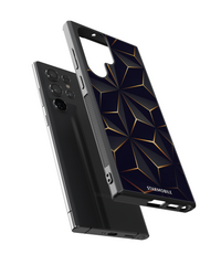 Husa Low Poly Gold Samsung Impact Ultra