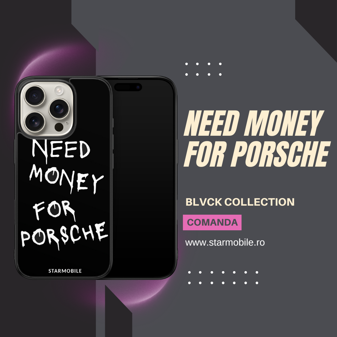Husa Need Money For Porsche Apple iPhone Impact Ultra