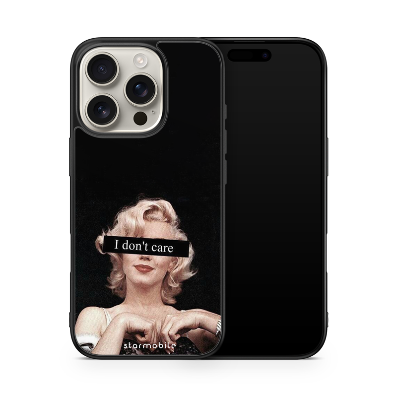 Husa I don't care Apple iPhone Impact Ultra