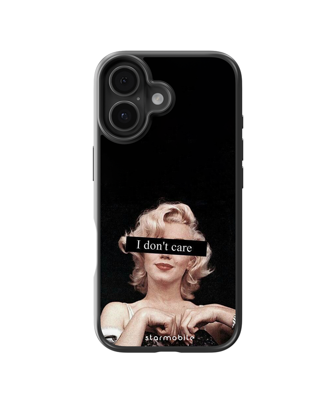 Husa I don't care Apple iPhone Impact Ultra