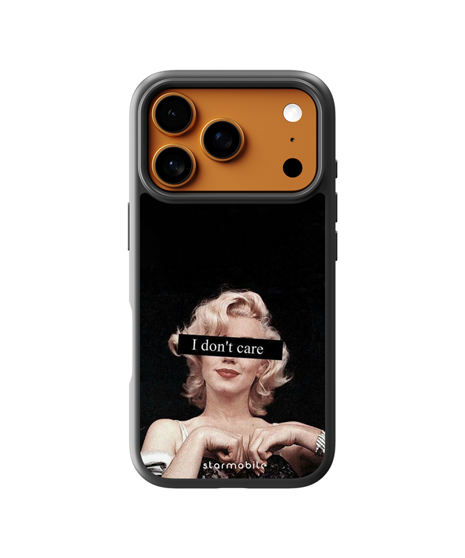 Husa I don't care Apple iPhone Impact Ultra