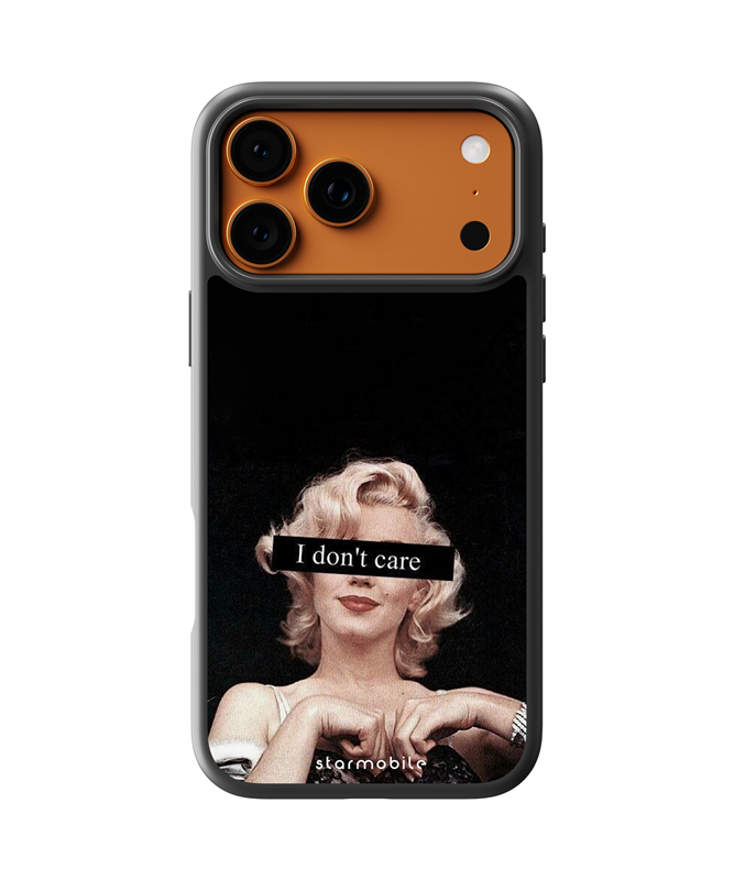 Husa I don't care Apple iPhone Impact Ultra