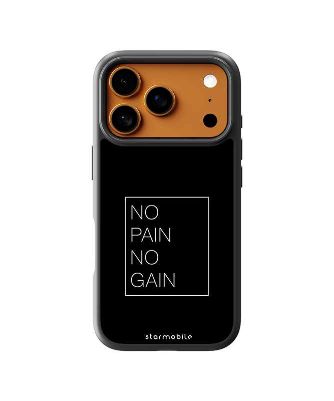 Husa No Pain No Gain Apple iPhone Impact Ultra