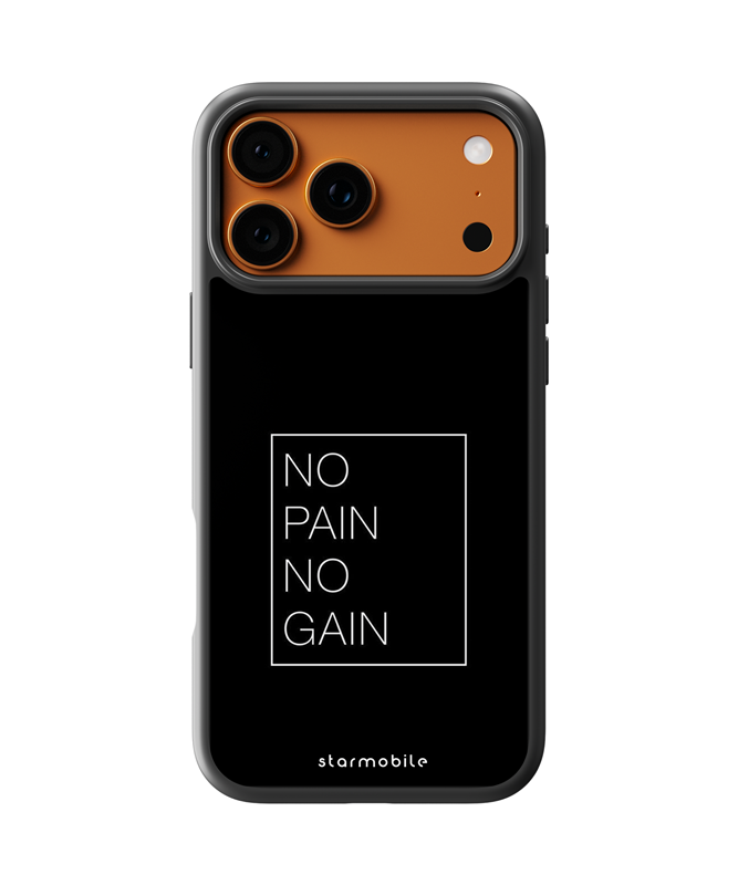 Husa No Pain No Gain Apple iPhone Impact Ultra
