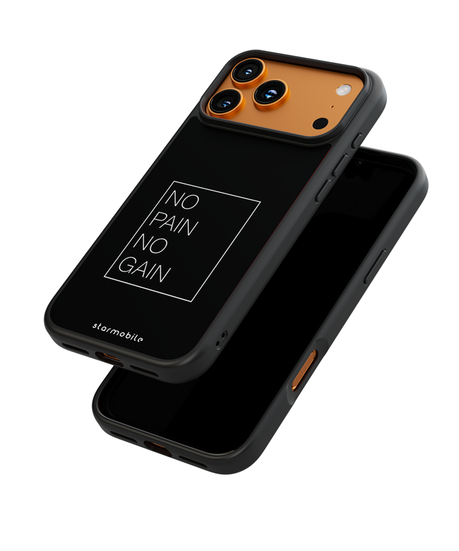 Husa No Pain No Gain Apple iPhone Impact Ultra