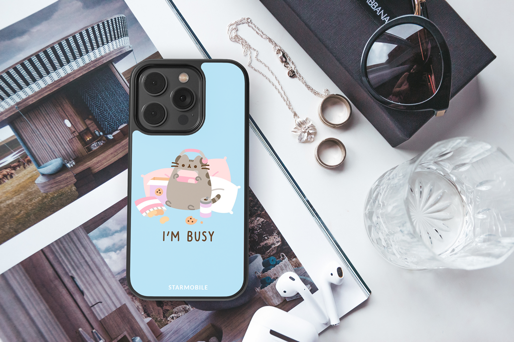 Husa I'm busy Apple iPhone Impact Ultra