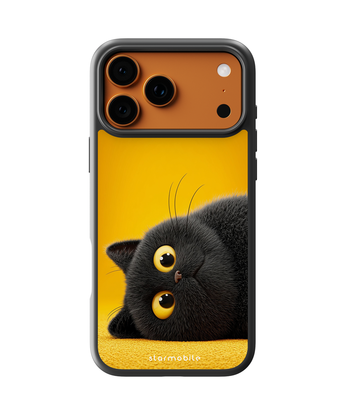 Husa Yellow Kitten Apple iPhone Impact Ultra