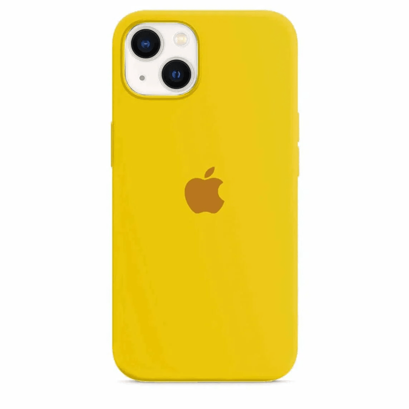 Husa Silicon pentru Apple iPhone 13 - Yellow