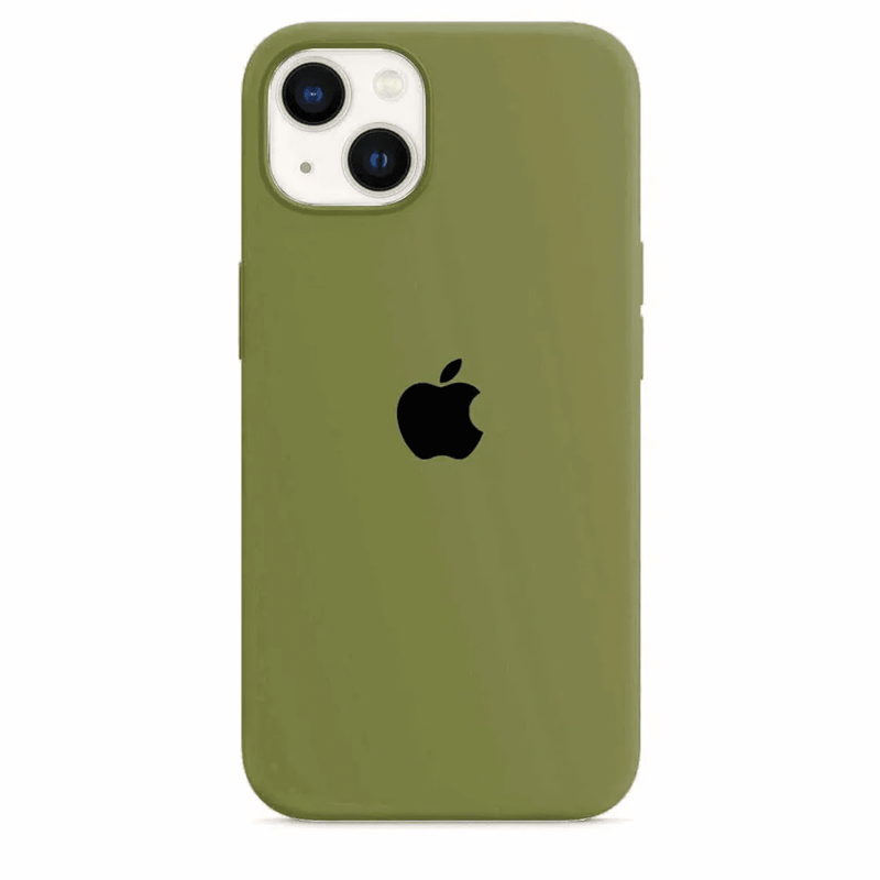 Husa Silicon pentru Apple iPhone 14 Plus - Army