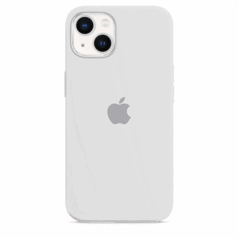 Husa Silicon pentru Apple iPhone 14 Plus - White