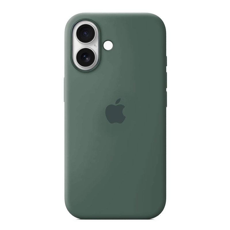 Husa Silicon pentru Apple iPhone - Pine Green