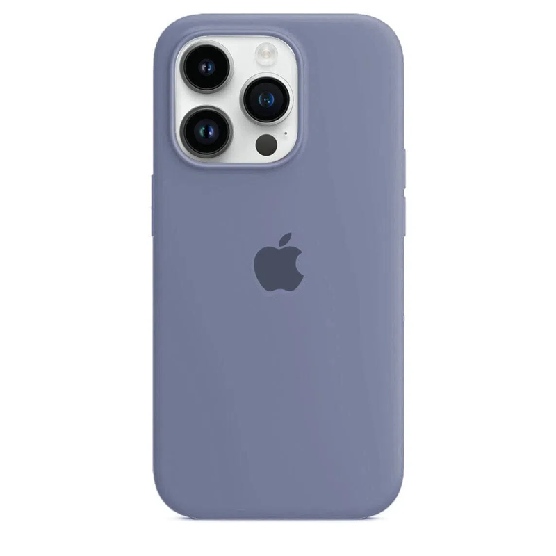 Husa Silicon pentru Apple iPhone 15 Pro Max - Lavender Grey