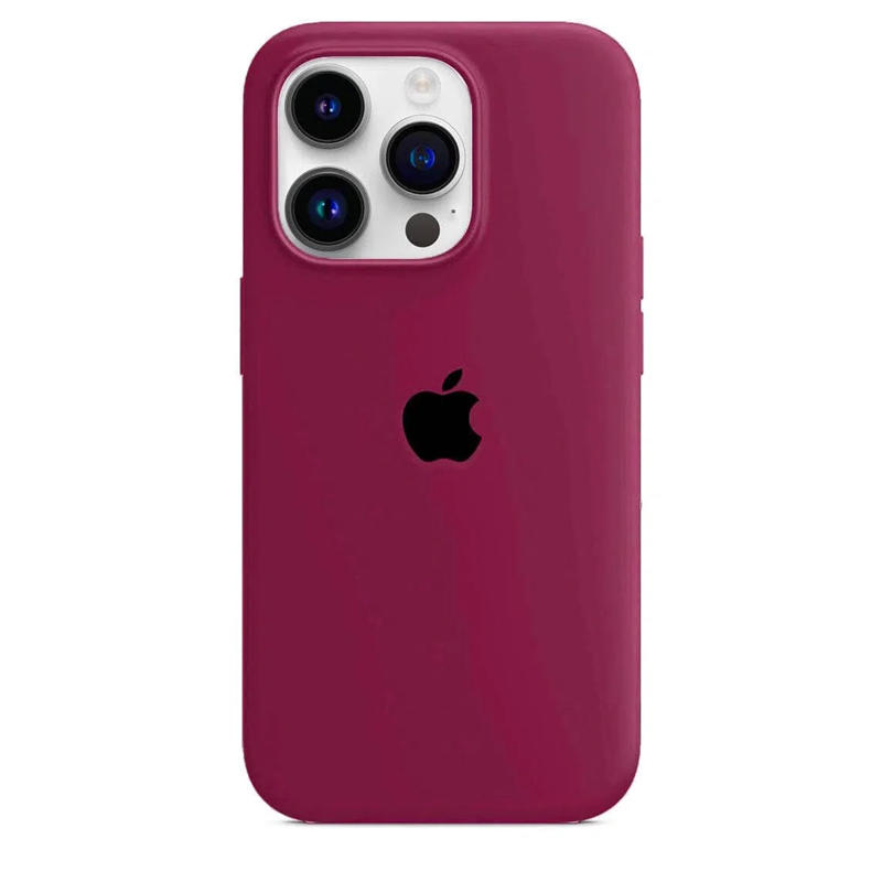 Husa Silicon pentru Apple iPhone - Marsala