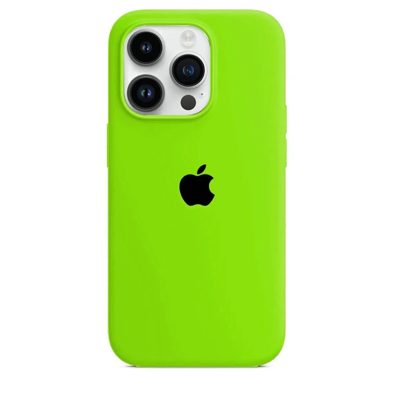 Husa Silicon pentru Apple iPhone - Crazy Green