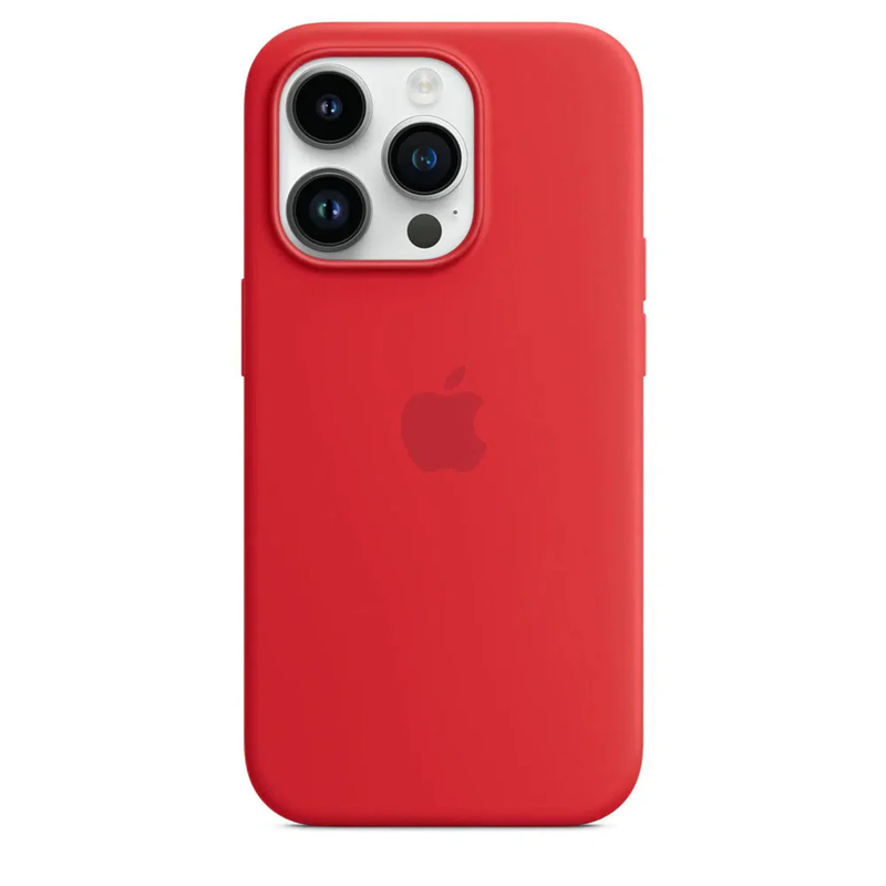 Husa Silicon pentru Apple iPhone - Red