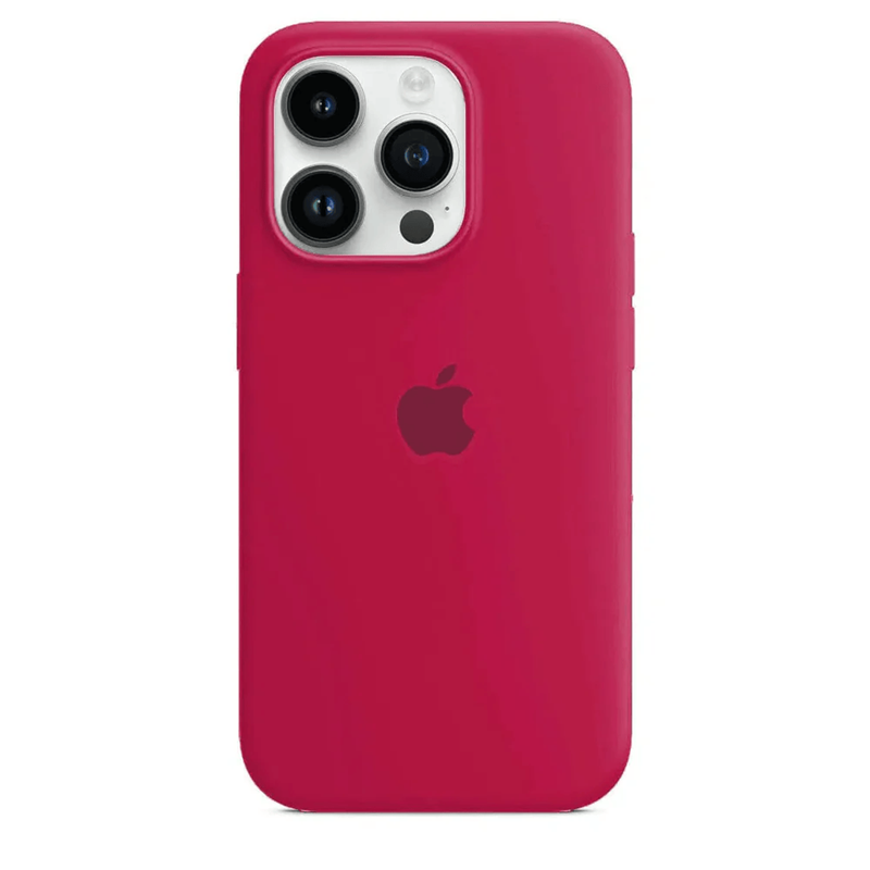 Husa Silicon pentru Apple iPhone - Rose Red