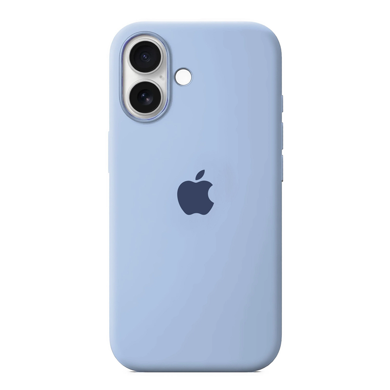 Husa Silicon pentru Apple iPhone - Baby Blue