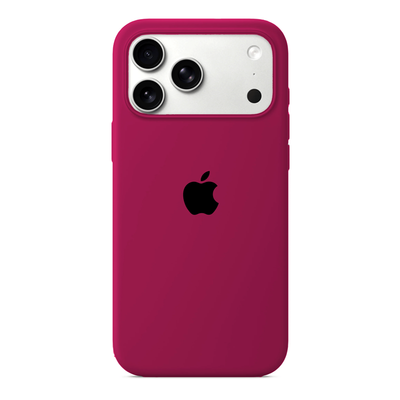 Husa Silicon pentru Apple iPhone 17 Pro - Marsala