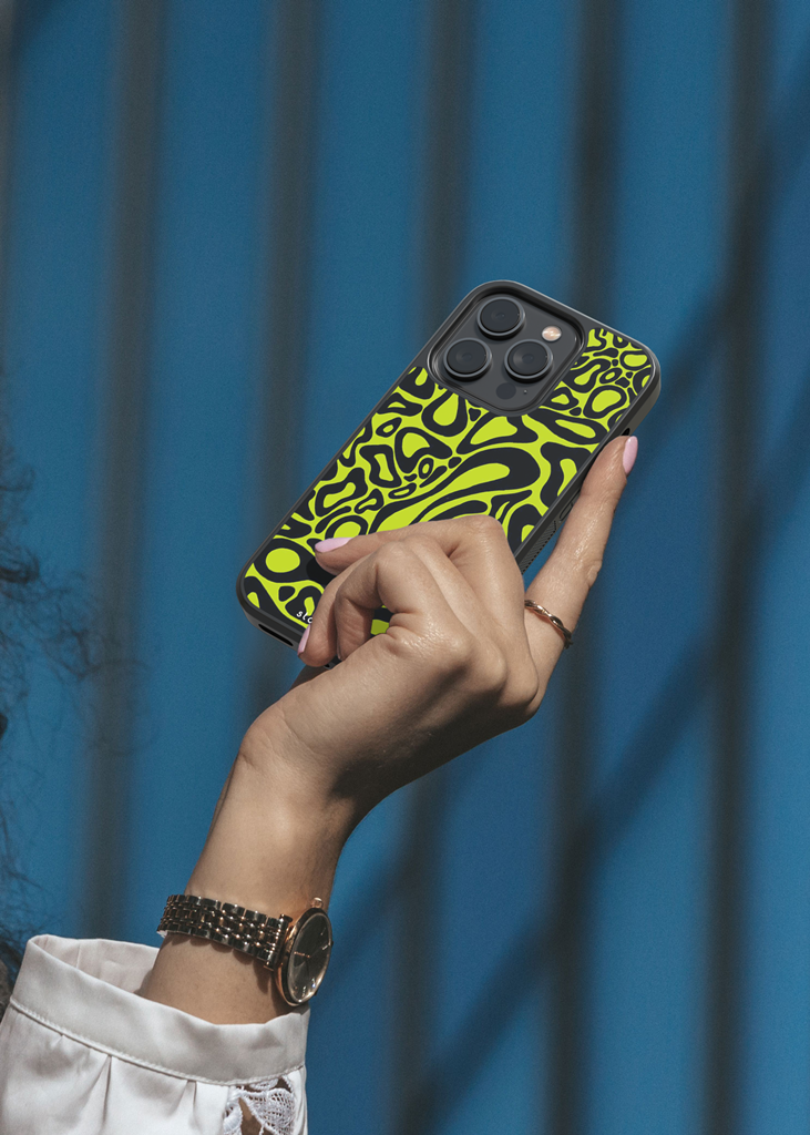 Husa Lava Green Apple iPhone Impact Ultra