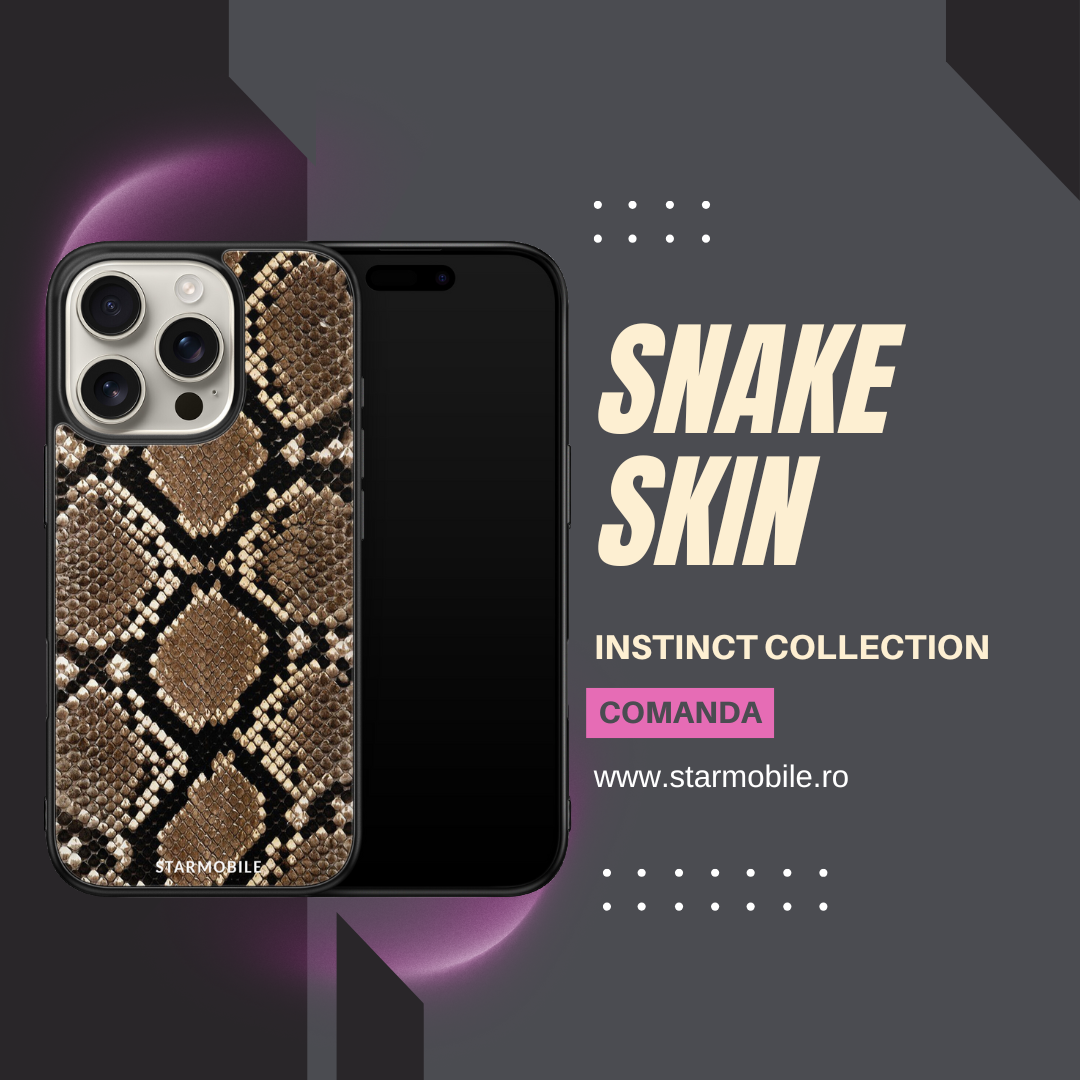 Husa Snake Skin Apple iPhone Impact Ultra