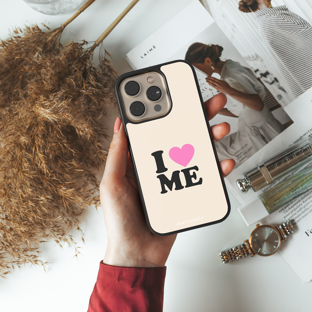 Husa I LOVE ME Apple iPhone Impact Ultra