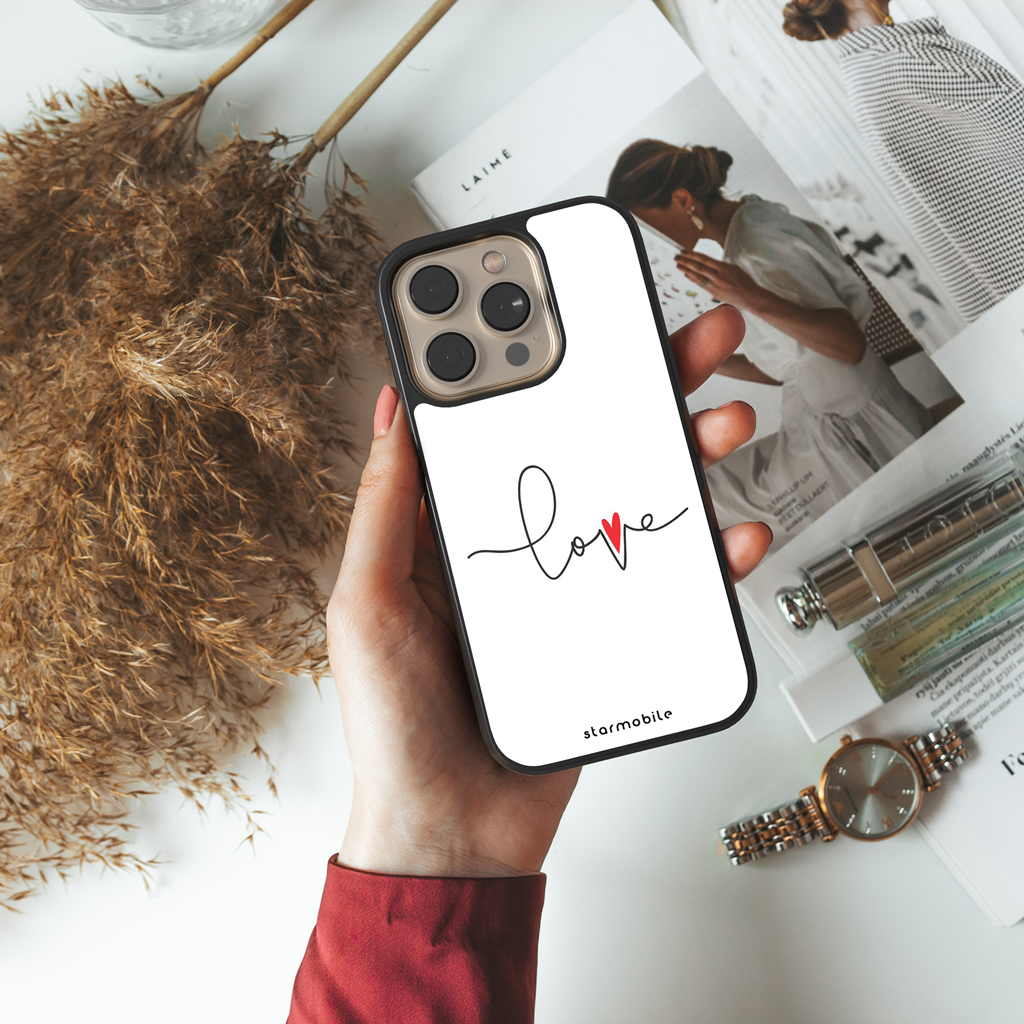 Husa Love Heart Apple iPhone Impact Ultra