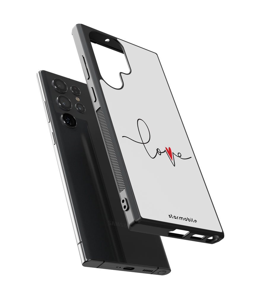Husa Love Heart Samsung Impact Ultra