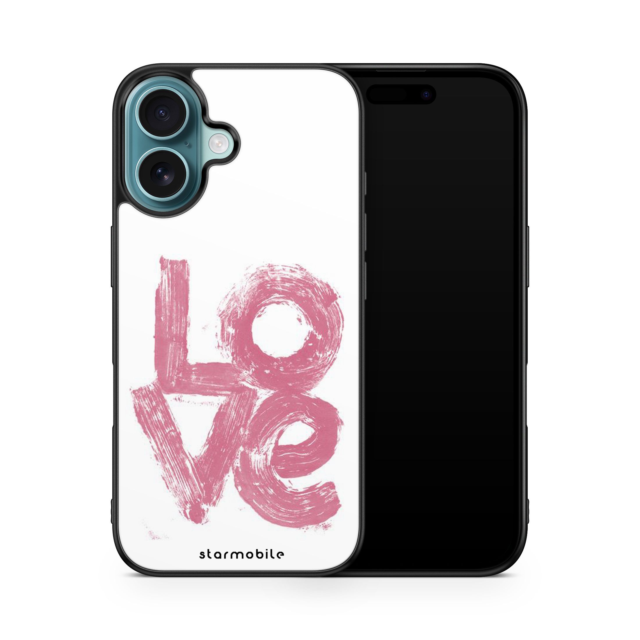 Husa Pink Love Apple iPhone Impact Ultra