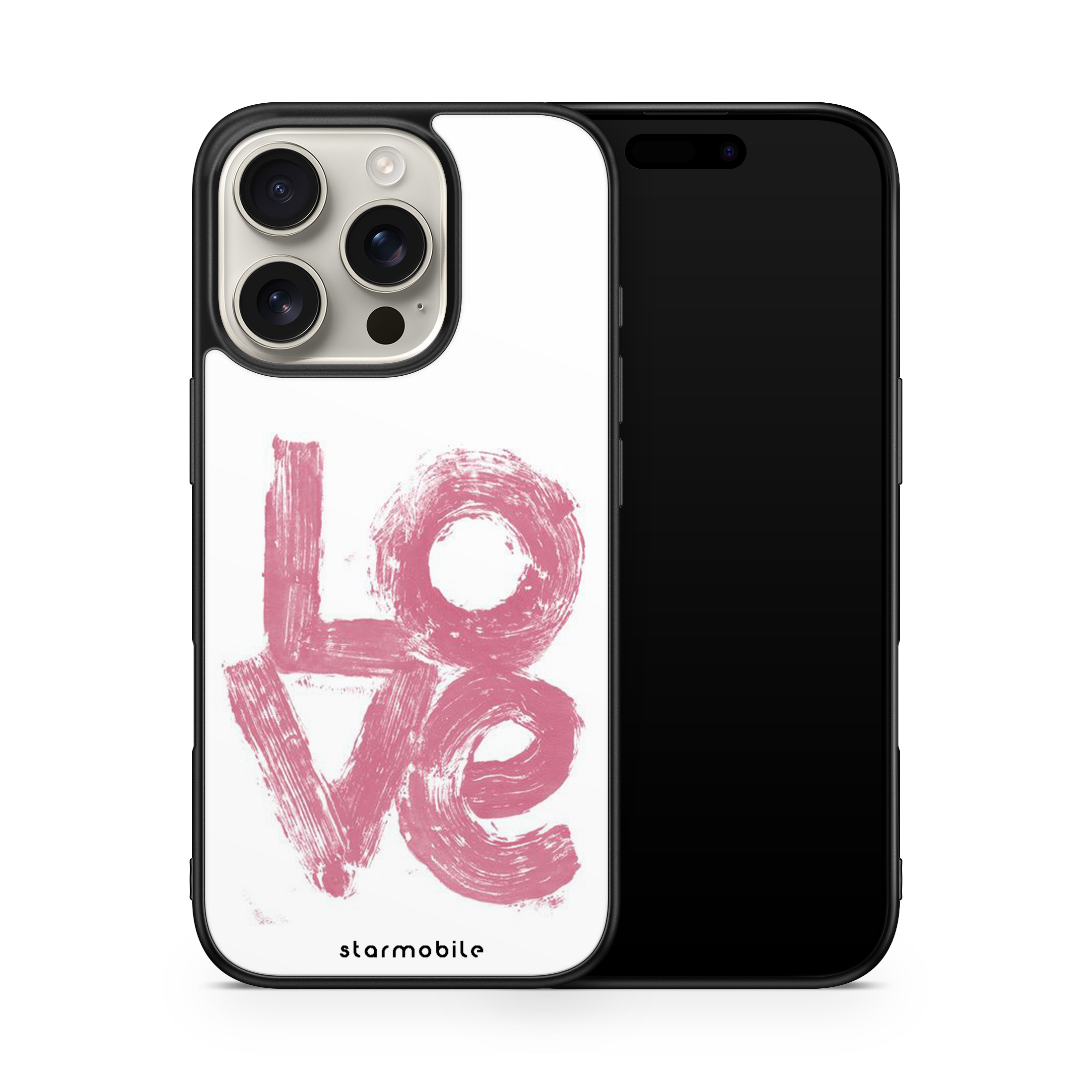 Husa Pink Love Apple iPhone Impact Ultra