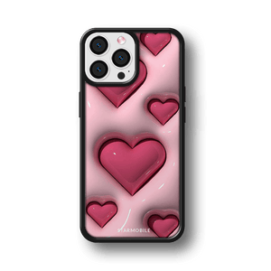 Husa Puffer Heart Apple iPhone Impact Ultra