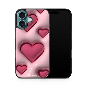 Husa Puffer Heart Apple iPhone Impact Ultra